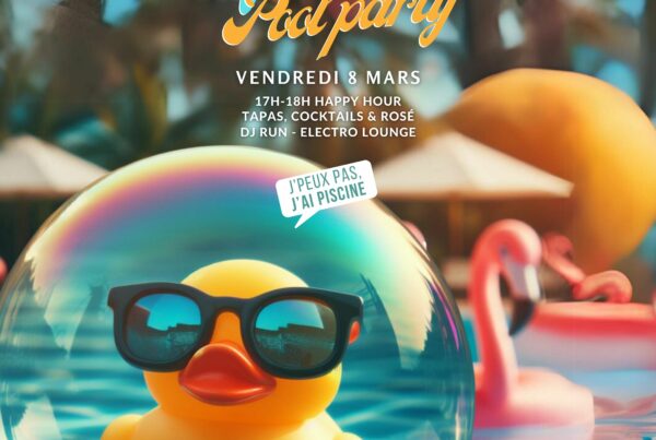 Afterwork pool party à L'Archipel le 8 mars 2024