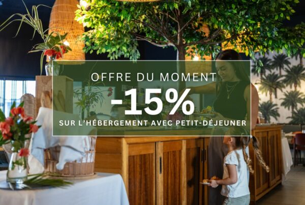 Archipel offre du moment -15% avec petit déjeuner