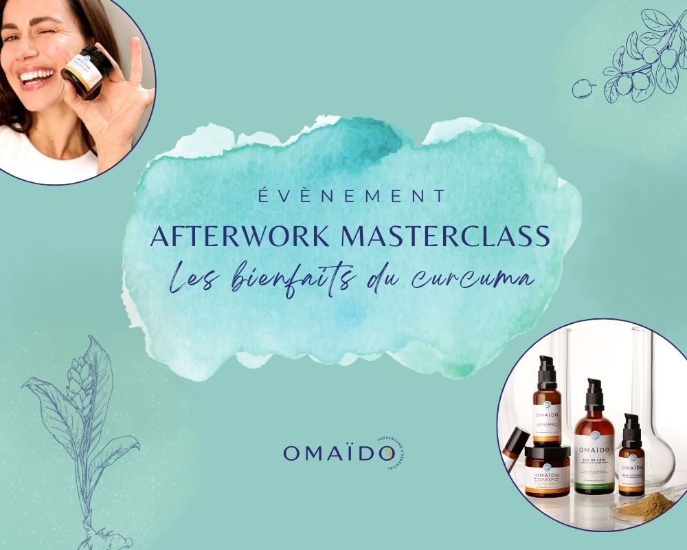 évènement bien-être avec la marque Omaïdo à L'Archipel, afterwork masterclass sur les bienfaits du curcuma